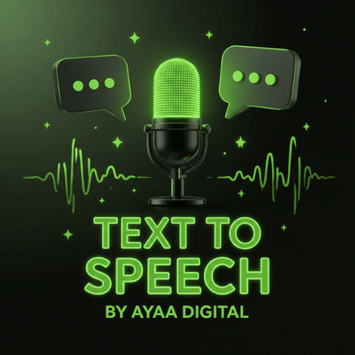التعليق الصوتي بتقنية الذكاء الاصطناعي لتحويل النص إلى كلام | أصوات بشرية واقعية (رقمية)